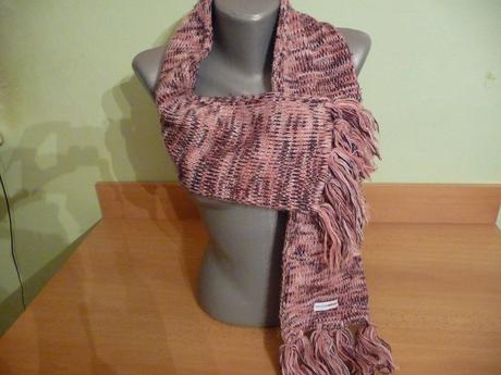 Dvojvrstvový melírovaný šál, 