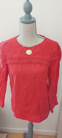 J.crew ľanová blúzka, s