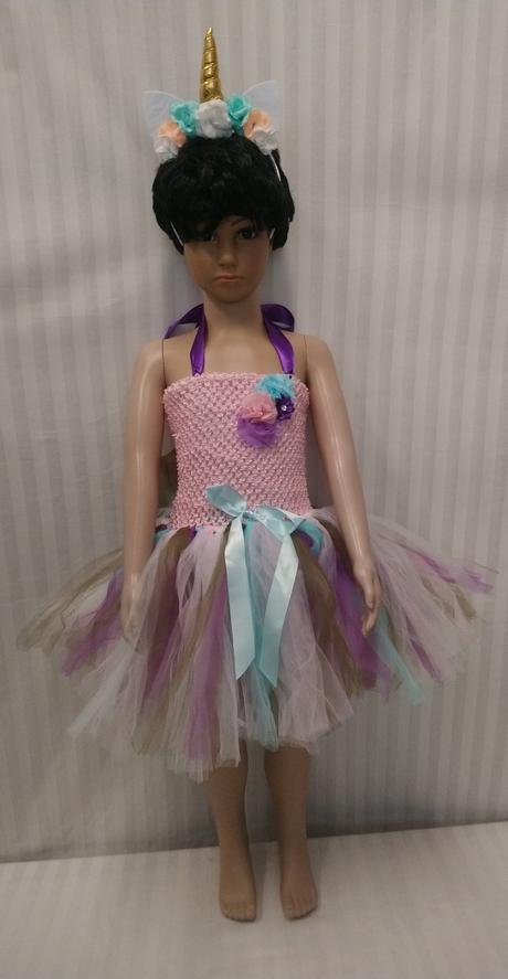 2 dielny kostým jednorožec, tutu, 2-4r, 92-104 cm,