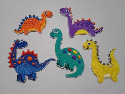 Nažehľovačka farebný dinosaurus - 5 druhov, 