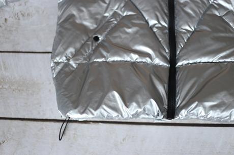 Lesklá páperová bunda, house,s