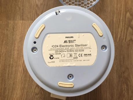 Sterilizátor, avent