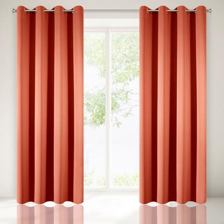 Zatemňujúce závesy logan tehlové, ef-27,