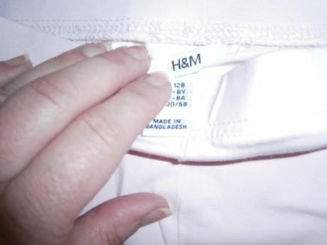 Leginky- 3/4-ťove, h&m,128