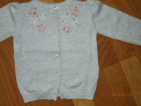 Šedý svetrík ff, f&f,80