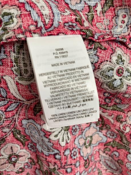 Krásne ľanové šaty, mini boden,44 / 46