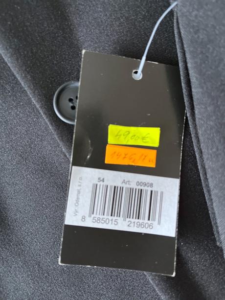 James pánske sako vel.54, 54 / xl / xxl