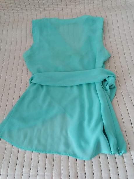 Elegantná blúzka s viazačkou, orsay,m