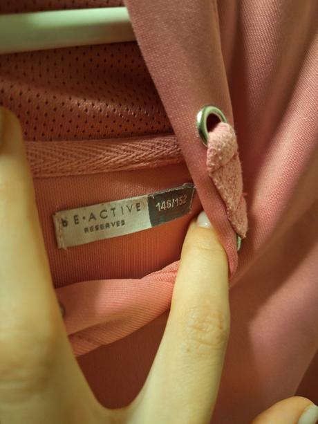 Ružová croptopová mikina, reserved,152