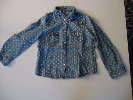 Bodkovana  kosela, denim co,98