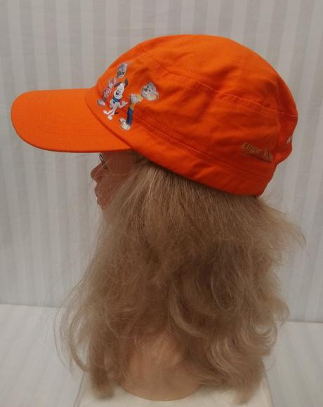 Oranžová šiltovka s motívom č. 631, lilibiggs, 52+, 52
