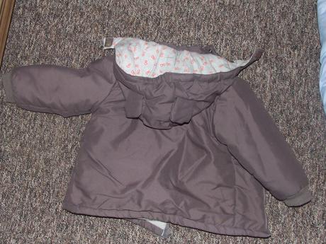 Ľahučká zimná bundička, berti,86