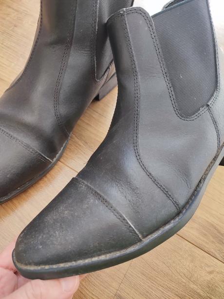 Kožené čižmy jazdecké hkm sport, hkm,39
