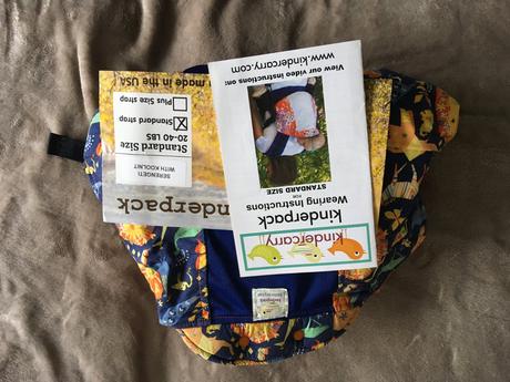 Ergonomický detský nosič kinder pack,