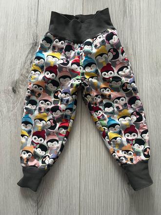 Rastúce softshellové nohavice s barančekom, 86