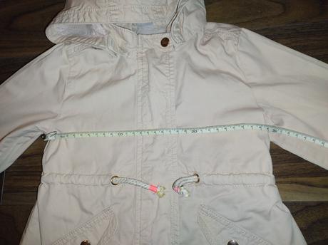 Dievčenský kabát/parka, v.92, h&m,92
