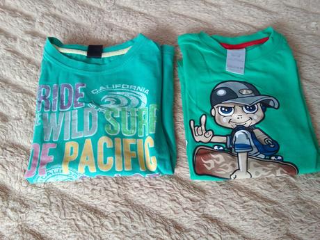 Bavlnené tričká 2 ks, just play,128