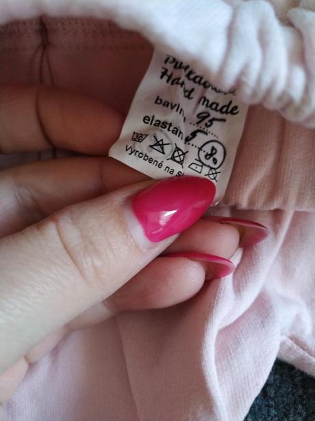 Tepláky handmade, 80