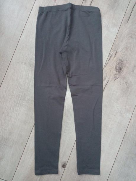 Dievčenské tmavosivé legíny ovs,9-10 r., ovs,140