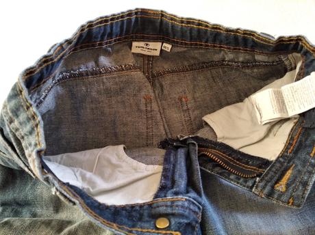 Rifľové kraťasy regular jim straight, tom tailor,m