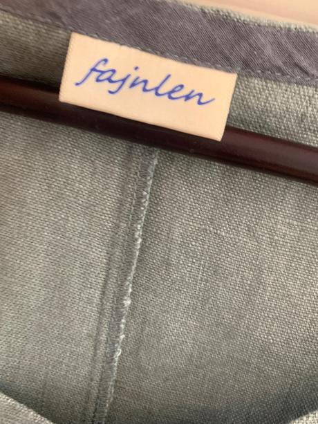 Ľanové šaty fajnlen ako simply grey s, s