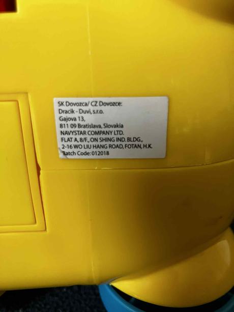 Detské zvukové autíčko, 