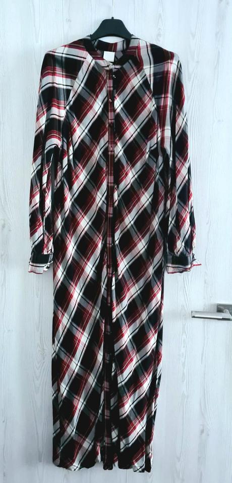 Kárované šaty, h&m,s