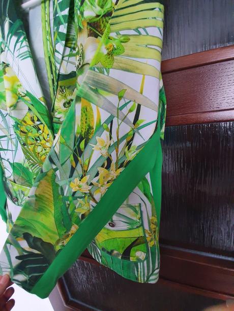 Nápadité vzorované sako zn. apanage, 44