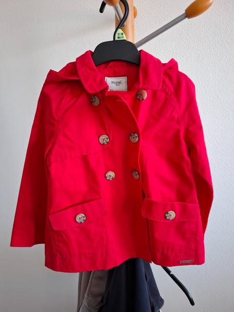 Mayoral červený kabátik, mayoral,98