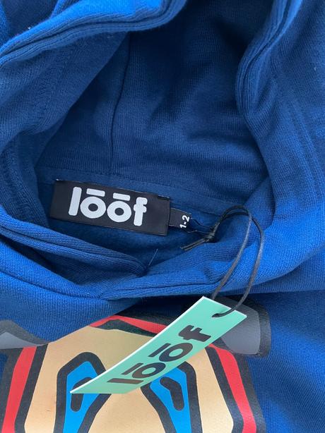 Mikina s nápisom loof zn. loowfat, 92