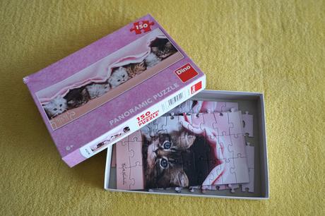 Puzzle - mačiatka,