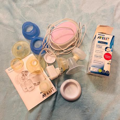 Elektricka odsavacka avent scf332 + nova flasa ave, 