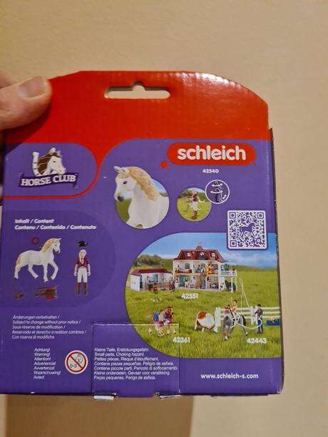 Schleich koník s jazdkyňou, 