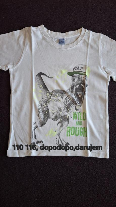 Chlapčenské tričká "dinosaury ", 116