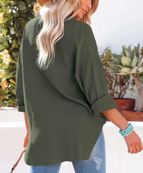 Oversize  olivová, xl