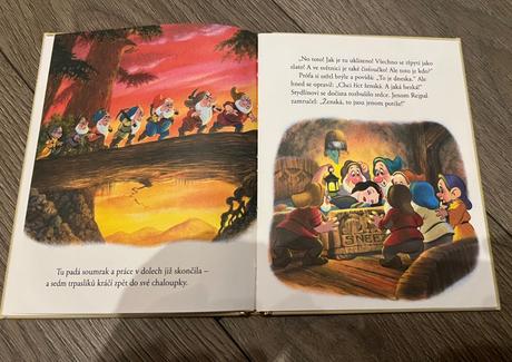 Zlatá sbírka pohádek sněhurka s lví král, 