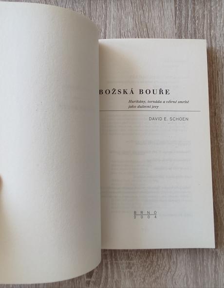 Kniha božská bouře, 