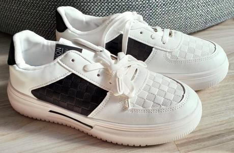 Bielo čierne botasky, v. 41, 41