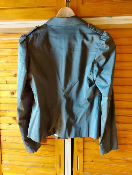 Olivovozelené sako h&m, h&m,36