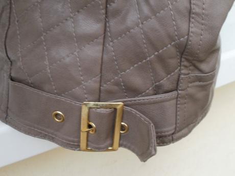 Koženková bunda, s