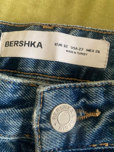 Rifle modre bershka, bershka,32