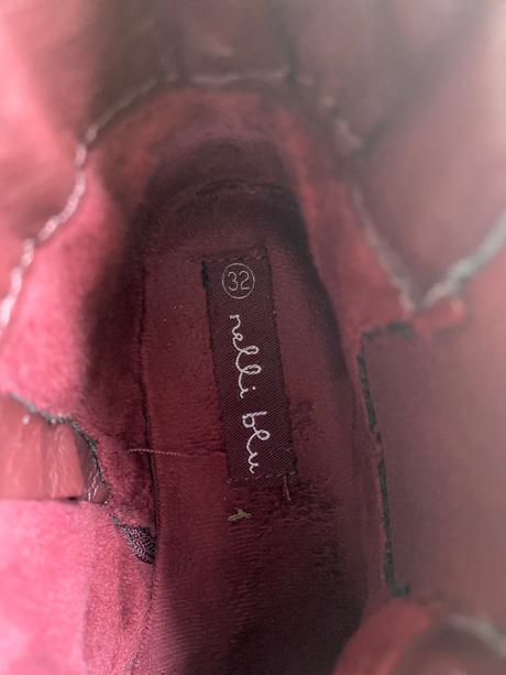 Jesenné kožené čižmičky, nelli blu,32