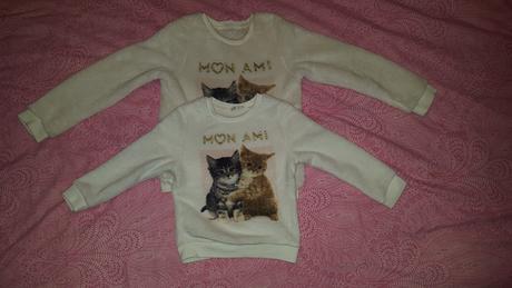 Hruba mikinka, h&m,104