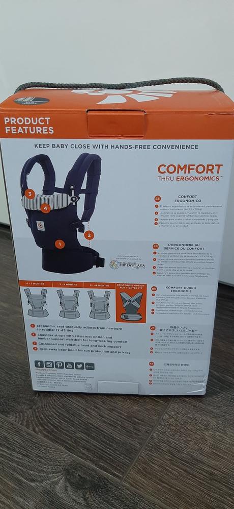 Ergobaby adapt (od 3.2 kg), ergo baby