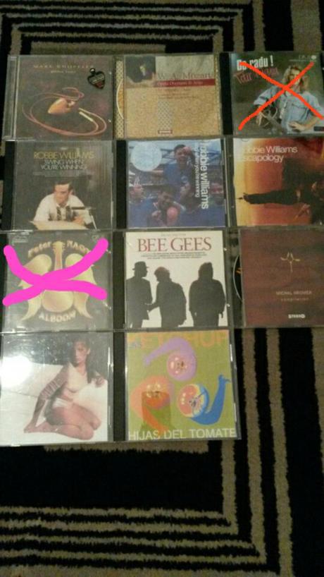 Cd robbie williams,mozart,j.lopez,las ketchup...,