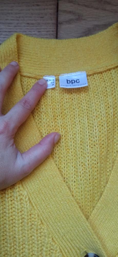 Žltý sveter, bonprix,158