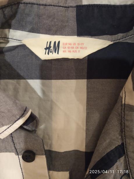 Košeľa, h&m,146