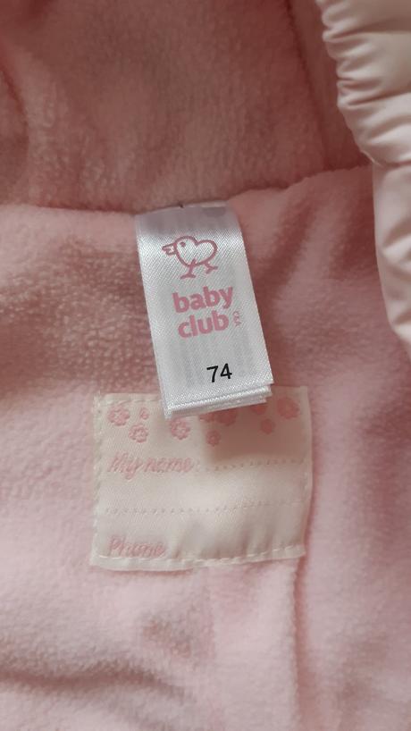 Kombinéza, baby club,74