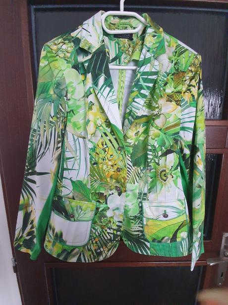 Nápadité vzorované sako zn. apanage, 44