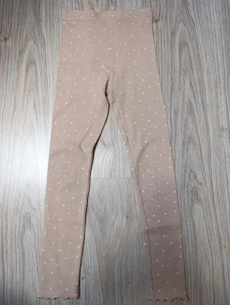 Dievčenské bledoružové legíny, sinsay,128